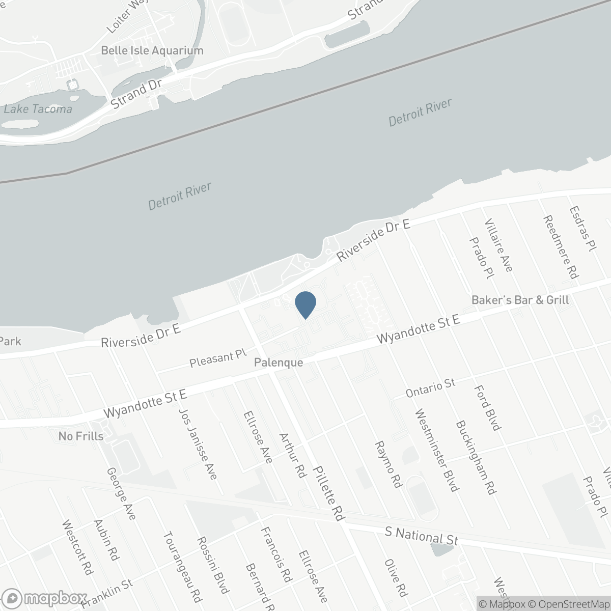 4955 RIVERSIDE DRIVE Unit# 804, Windsor, Ontario N8Y 5A3